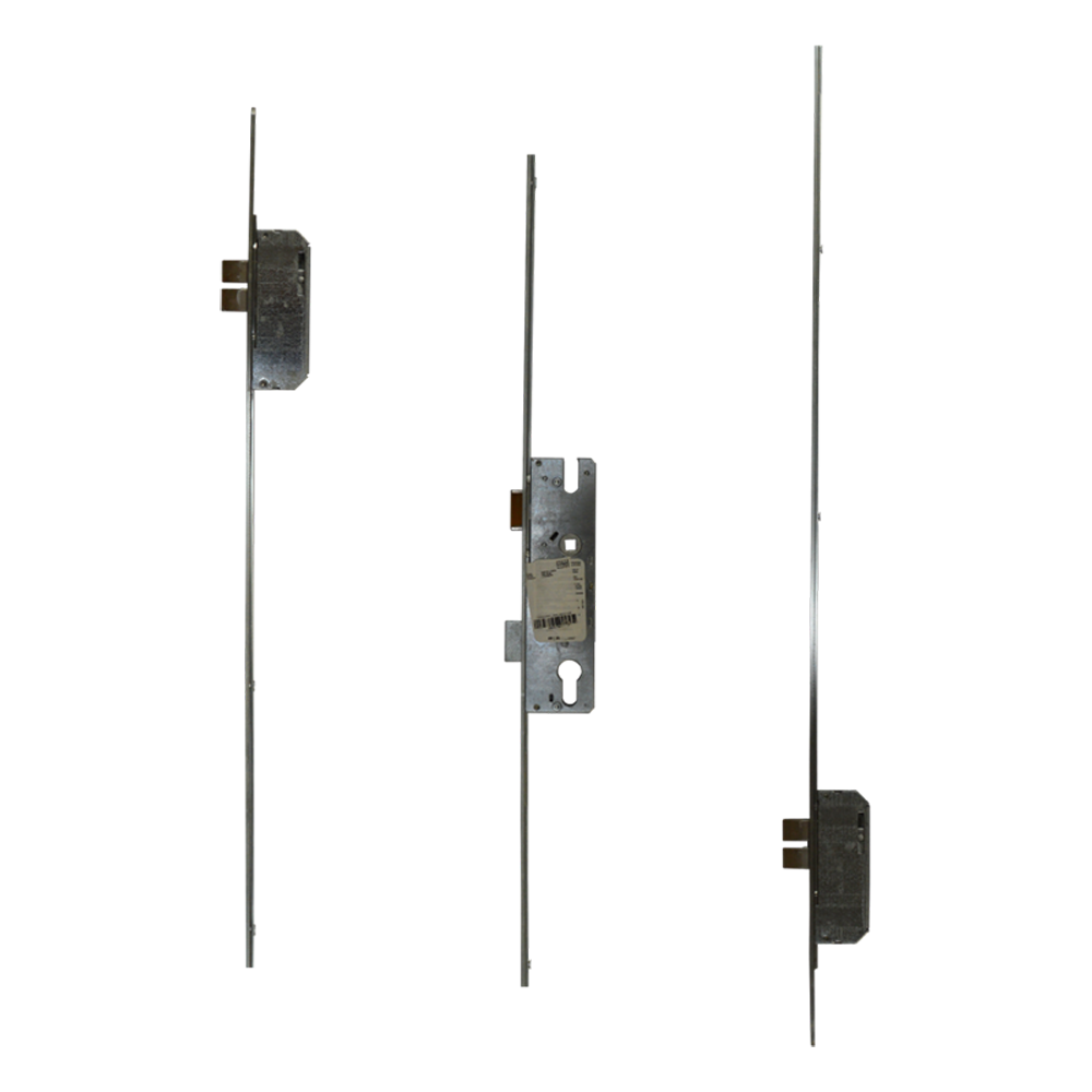 Thunderbolt Lever Operated Latch & Deadbolt Split Spindle 16mm Radius - 4 Dead Bolt
