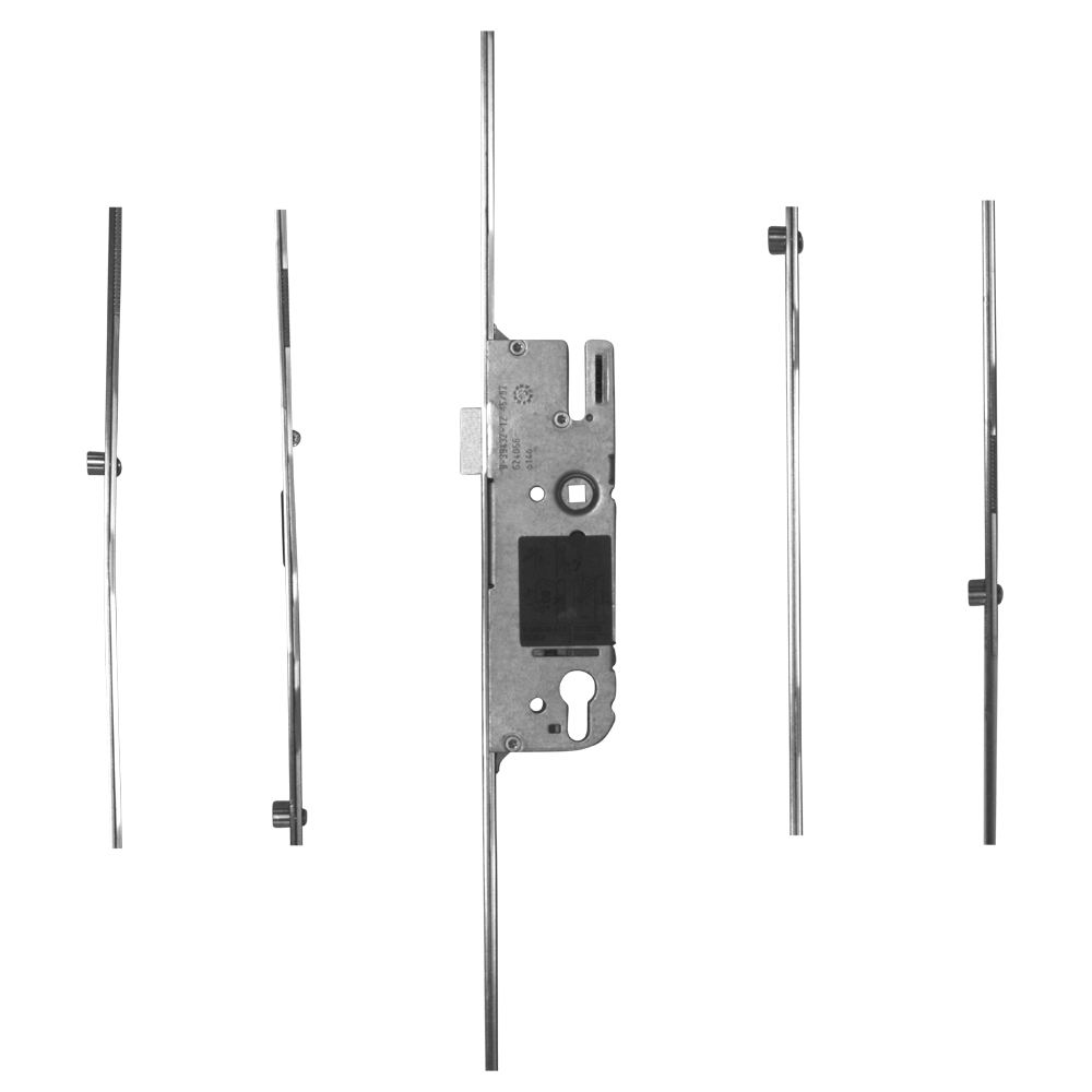 Lever Operated Latch & Deadbolt - 4 Roller