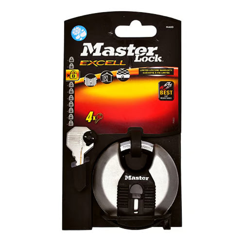 Discus 70mm Padlock - Closed Shackle