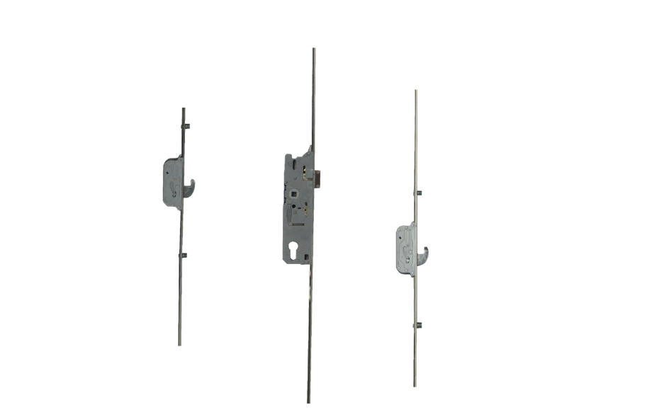 859 Type 19 Lever Operated Latch & Deadbolt - 2 Hook & 4 Roller