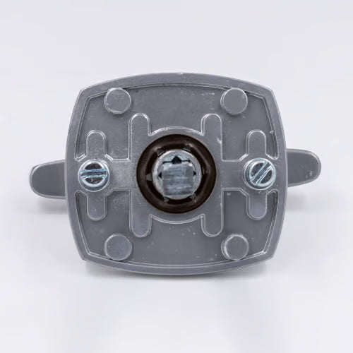 Garage Door T Handle - 2 Lug - Rear Fix - 50mm Centres