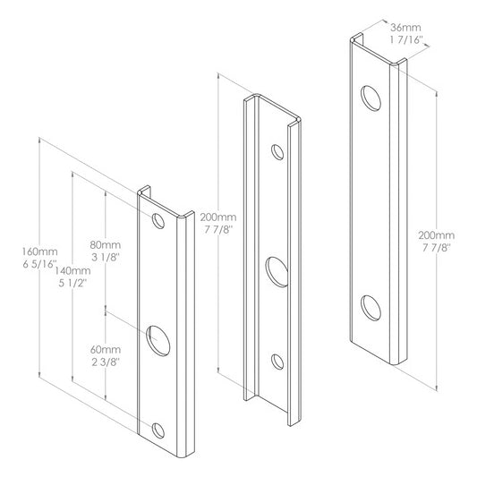 RBA Superlock Round Bar Adapter (LEAD TIME: 2-3 DAYS)