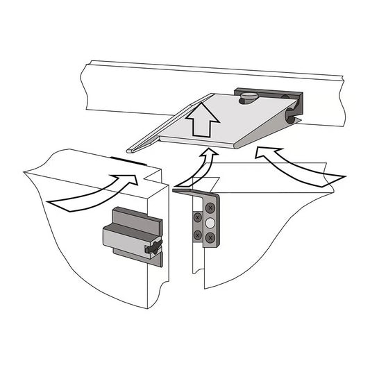Rebated Double Door Coordinator