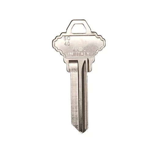 SLG-4 Schlage C 6 Pin Cylinder Key Blank