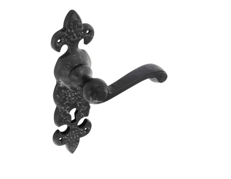 ASEC Antique Style Sprung Lock Handle Fancy