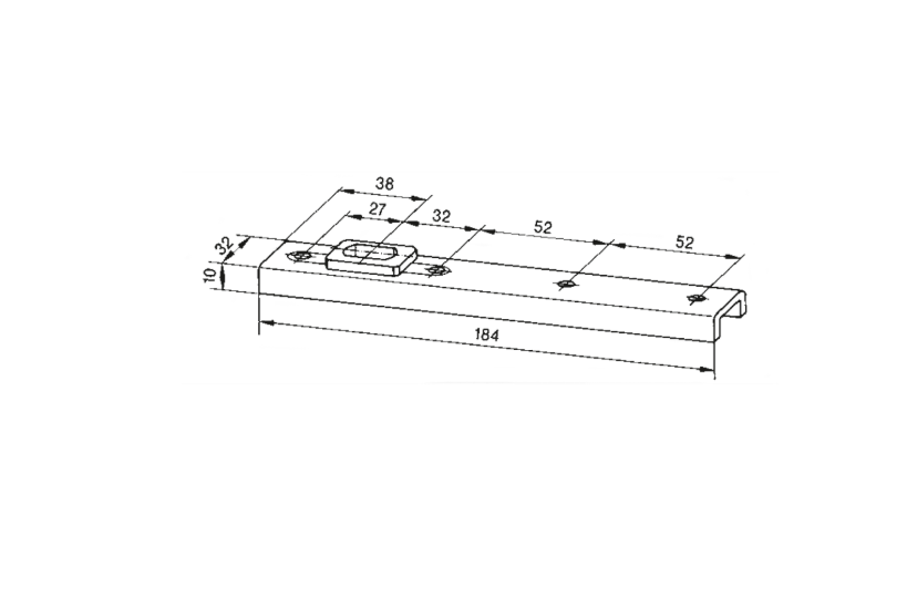 DORMAKABA 8021 Double Action Door Strap