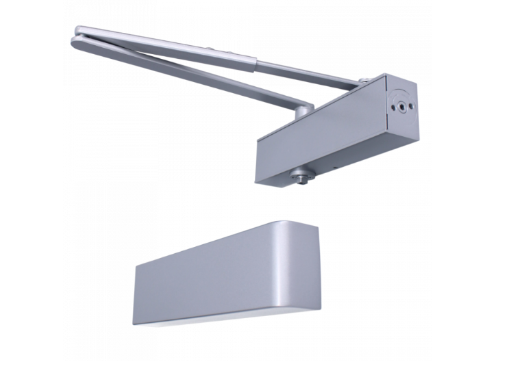 ASEC Architectural Size 2-5 Fire Rated Door Closer With Backcheck C/W Cover & Arm