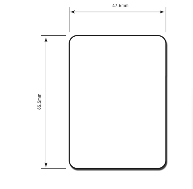 SOUBER TOOLS EE4 Self-Adhesive Repair Plate