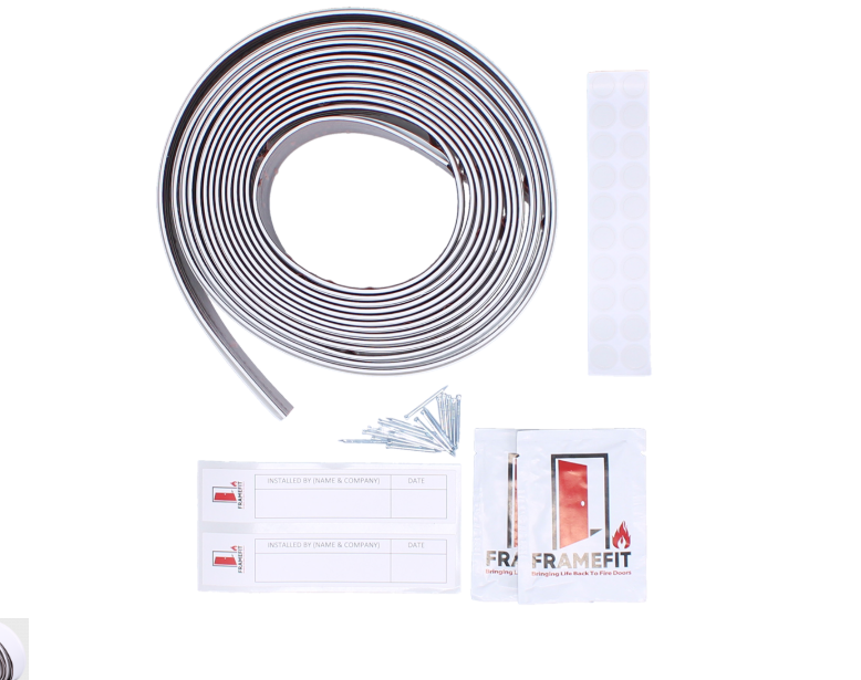 FRAMEFIT Fire Door High Expansion (HE) Intumescent & Smoke Seal 5.2 Metre Roll