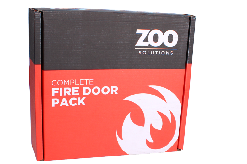 ZOO Architectural A1430/60 Fire Door Pack For Office Door (Non-Locking) KITA14-FDP-A14