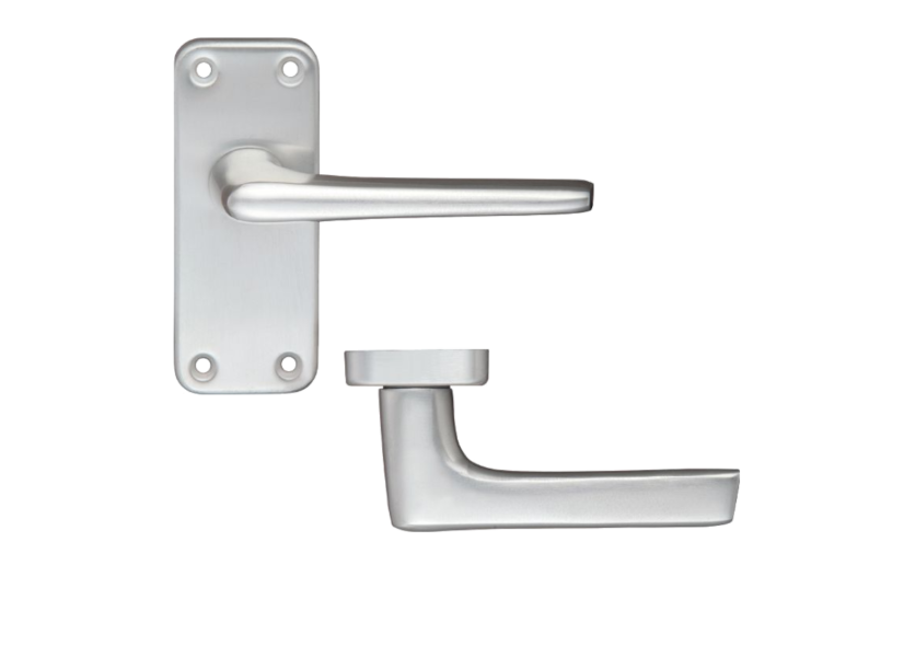 ZOO Lever Handle On Latch Backplate