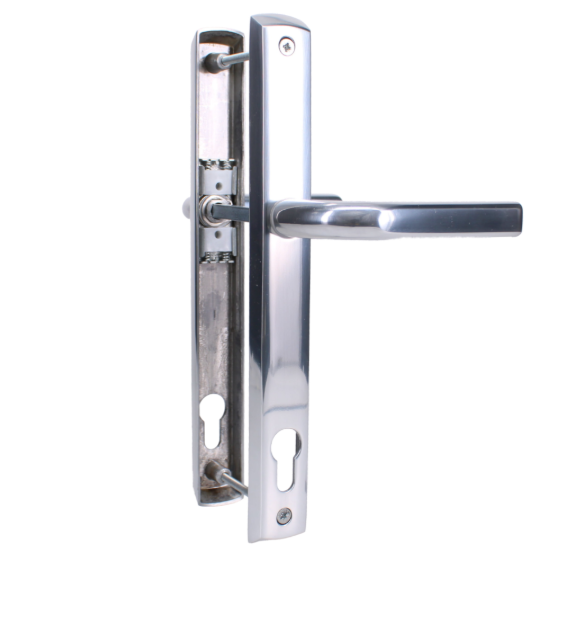 MILLENCO Sprung Lever/Lever Multipoint Door Handles 117mm PZ 240mm Fixings