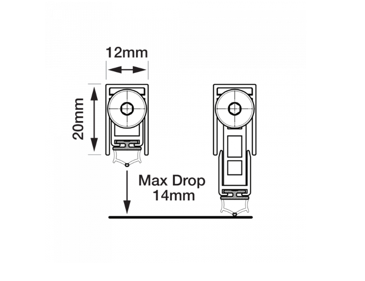 FIRESTOP Trend Drop Down Seal