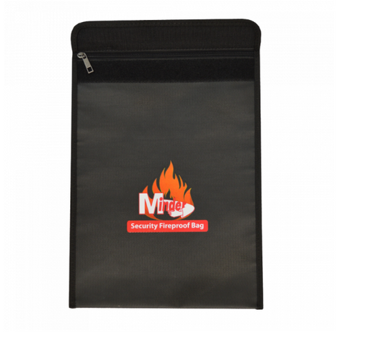 MINDER Fireproof Document Bags