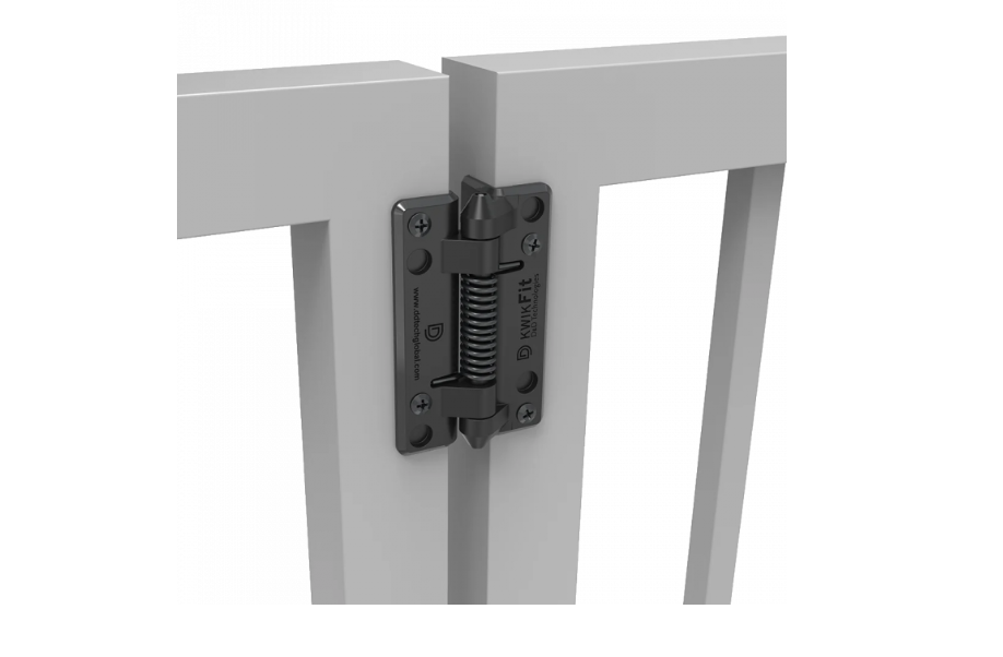 D&D KFS Kwikfit Polymer Fixed Gate Tension Hinge Self Closing KFS