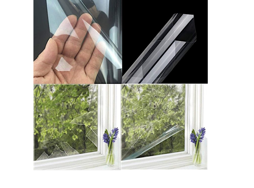MINDER Anti Shatterproof Security Window Film