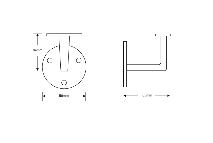 ASEC Handrail Bracket