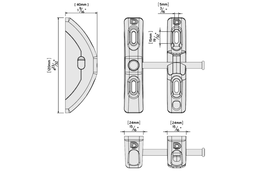 D&D TL01 Toggle Gate Latch
