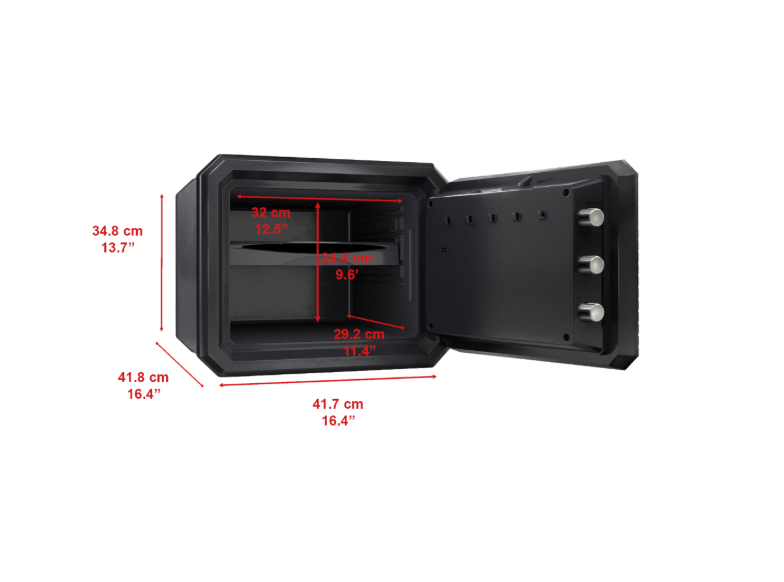MASTER LOCK Electronic Combination Safe Fire & Water Resistant