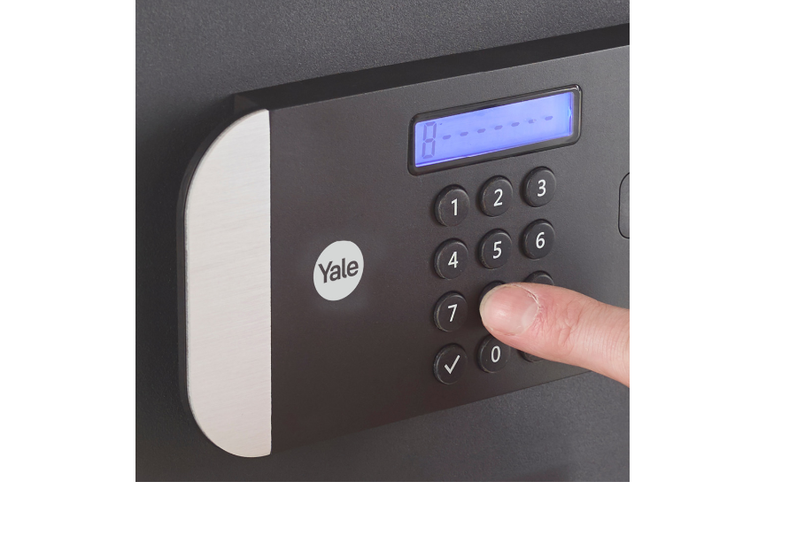 YALE Maximum Security Fingerprint Laptop Safe YLFM Range
