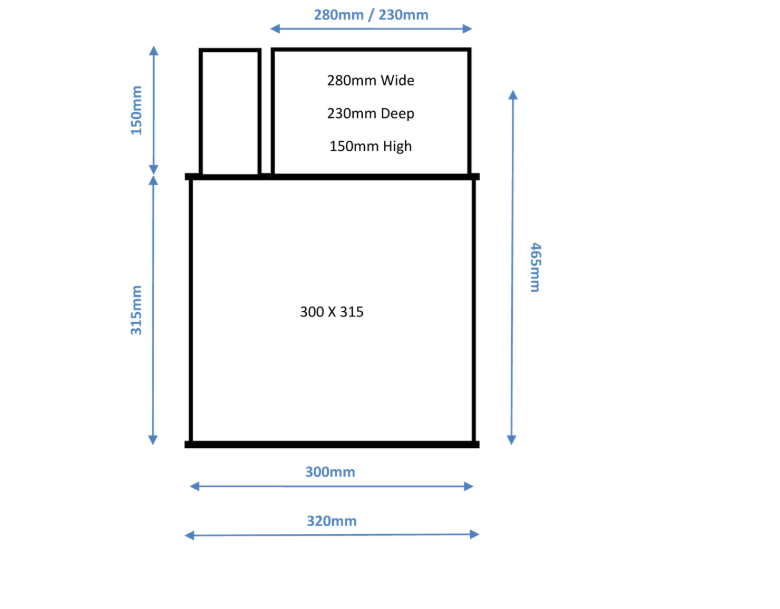 ASEC Under Floor Safe Door Only - 250mm x 200mm