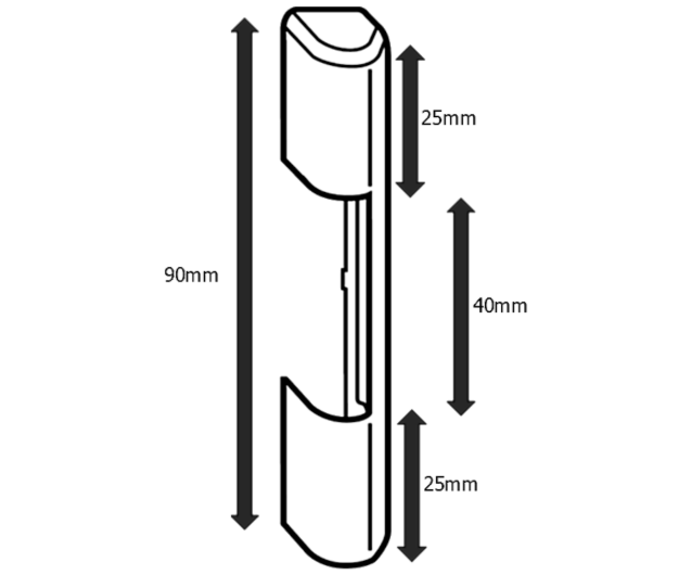 NT Cover For Top Hinge Non Adjustable