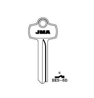 BES-6D Best G Cylinder Key Blank