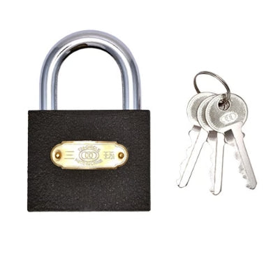 63mm Iron Padlock - Open Shackle