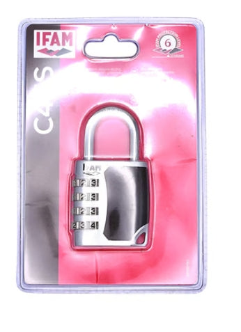 45mm Combination Luggage Padlock