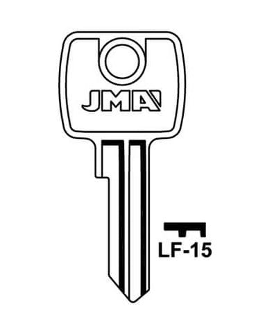 LF-15D Cylinder Key Blank