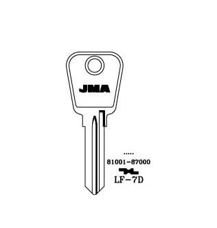 LF-7D Cylinder Key Blank