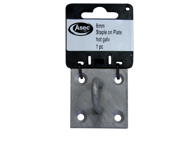 ASEC Steel Staple on Plate