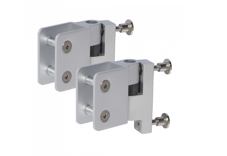 ASEC Cubicle U Bracket Gravity Hinges (1 Pair) To Suit 20mm Board