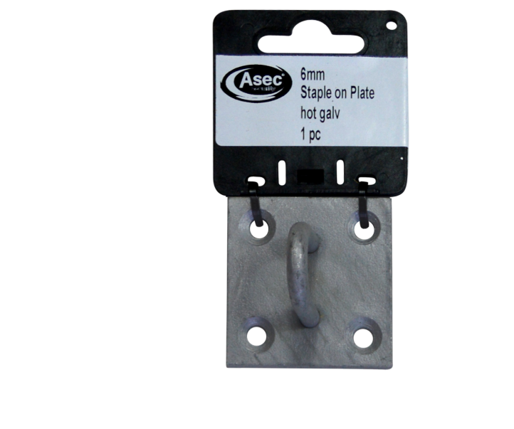 ASEC Steel Staple on Plate