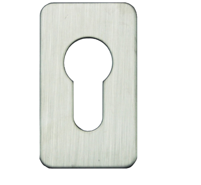 ASEC Self Adhesive 35mm x 60mm Small Euro Escutcheon