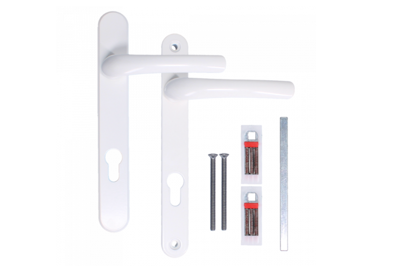 HOPPE Tokyo Sprung Lever/Lever Multipoint Door Handles 92mm PZ 230mm Backplate 203mm Fixings