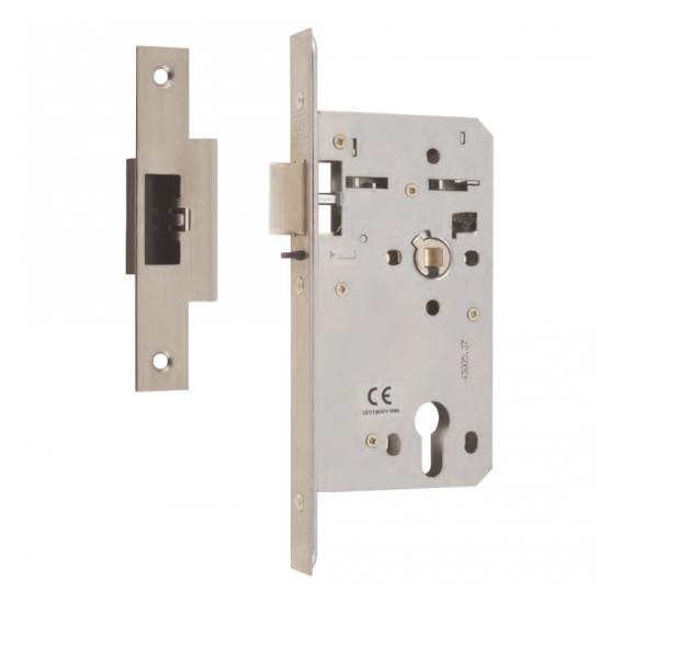 UNION 60mm HD72 DIN Standard Deadlocking Mortice Nightlatch