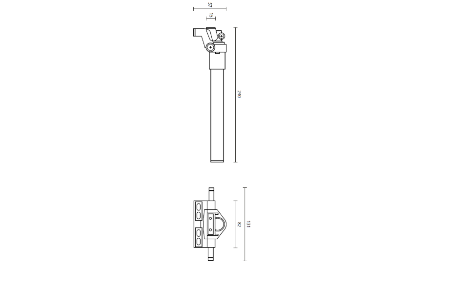 OL Line Manual Sill Screwjack Window Opener