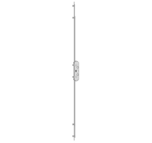 GR RAIL Twin Espag Rod 20mm