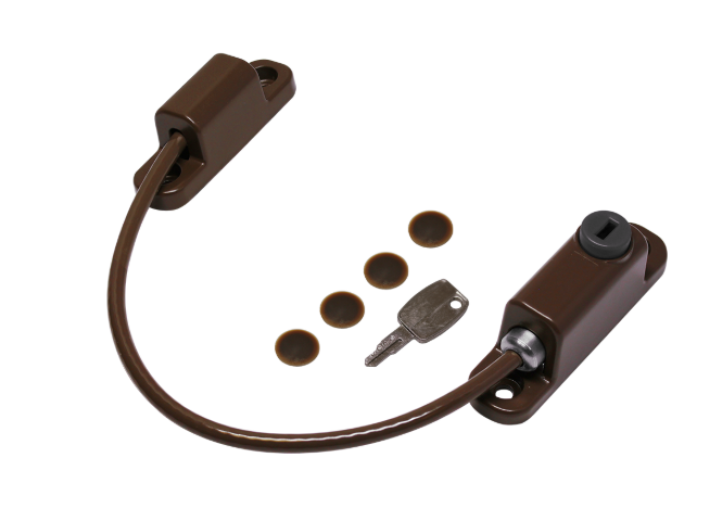 150mm Locking Window Cable Restrictor