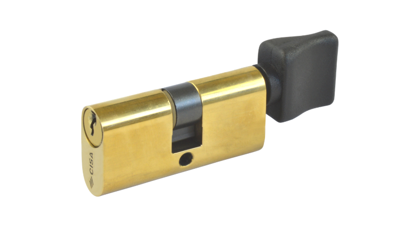 C2000 Small Oval Key & Turn Cylinder
