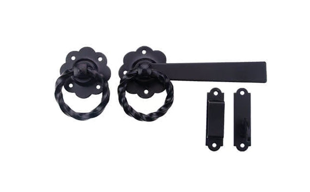 Twisted Ring Gate Latch