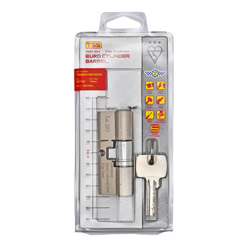 Euro Double Cylinders British Standard Kitemarked TS007 3*