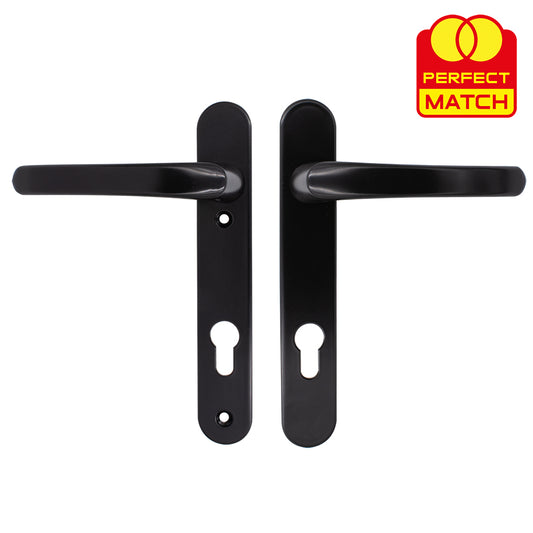 Lever UPVC Multipoint Door Handles - 92mm PZ Sprung 122mm Screw Centres