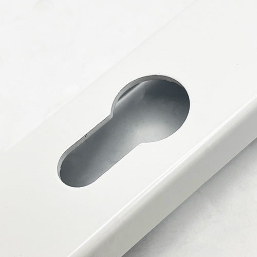 Moveable Pad UPVC Multipoint Door Handles - 92mm PZ Sprung 122mm Screw Centres
