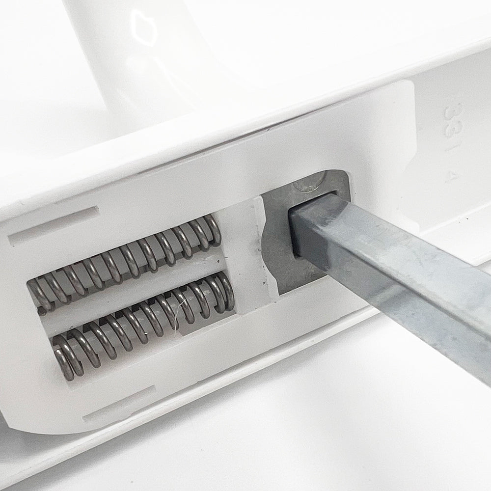 Lever UPVC Multipoint Door Handles - 70mm PZ - Sprung - 200mm Screw Centres - 7mm Follower