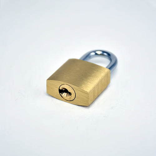 20mm Open Shackle Brass Padlock