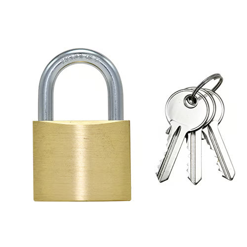 50mm Open Shackle Brass Padlock