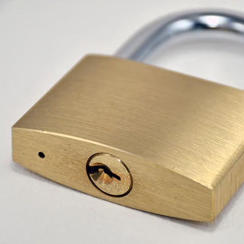 60mm Open Shackle Brass Padlock