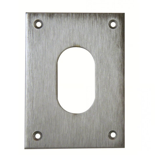 Large Oval Screw On Escutcheon